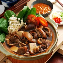 【土羊哥】紅燒帶皮羊肉爐X2組(2.44kg/組 羊肉/原汁/豆瓣醬/油包)  7個工作天內出貨