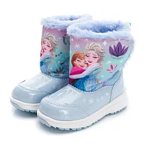 MOONSTAR月星 冰雪奇緣防水童靴 16 藍