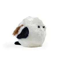 SQ134 吃太飽的長尾山雀造型填充玩偶