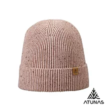 【ATUNAS 歐都納】GORE INFINIUM防風保暖微點點毛帽/針織帽A1AH2512N- 粉膚
