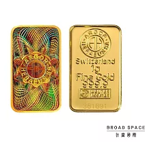 瑞士 Argor-heraeus 亞格賀利氏 1g 煥彩版本 9999 黃金條塊