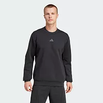 ADIDAS D4T CREW SWEATS 男 圓領套頭衫-JJ4642 L 黑色
