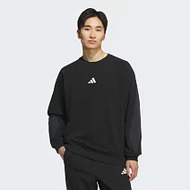 ADIDAS ST STADIUM CREW 男 長袖上衣-KC2860 M 黑色