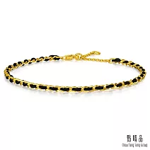 【點睛品】力量 守護繩 黃金手鍊_計價黃金