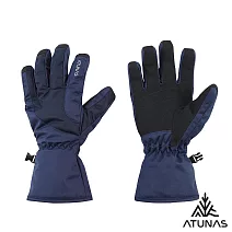 【ATUNAS 歐都納】中性款防水保暖手套A1AG2505N- M 深藍