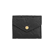 LV Monogram ZOE 牛皮壓紋零錢袋短夾_展示品 (黑色)