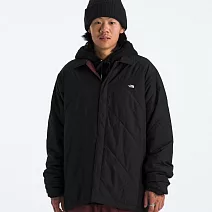 The North Face M AFTERBURNER INSULATED FLANNEL 男化纖外套-NF0A82V3BZO 2XL 黑色
