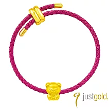 【Just Gold 鎮金店】十二生肖 佑玲瓏-任選 黃金串珠  豬