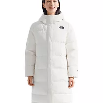 The North Face W ESSENTIAL LONG DOWN - AP 女 羽絨外套 NF0A8ED8QLI XL 白色