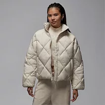 NIKE AS W J BRK PUFFER QLT 女 舖棉外套 HV0418104 S 米白色