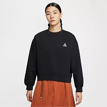 NIKE AS W ACG TF TUFF FLEECE CRW 女 圓領套頭衫 IH0716010 XS 黑色