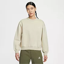 NIKE AS W ACG TF TUFF FLEECE CRW 女 圓領套頭衫 IH0716229 XS 米白色