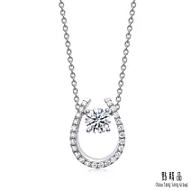 【點睛品】IGI 30分 圓弧排鑽 18K金鑽石項鍊