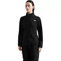 The North Face W TKA100 ZIP-IN JACKET - AP 女 刷毛外套 NF0A8GGEJK3 L 黑色