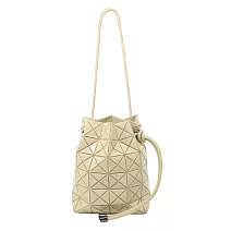 ISSEY MIYAKE 三宅一生 BAOBAO WRING ONE-TONE 亮面抽繩水桶包(多色選)- 奶油黃