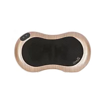 【Concern康生】摩力寶貝 石墨烯無線按摩枕(木紋款) 木紋金