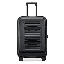 AZPAC Trucker 25吋 前開口 上掀式 煞車款 行李箱 對開 (多色可選) 曜石黑