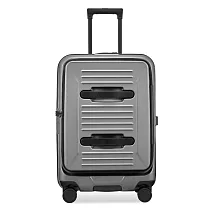 AZPAC Trucker 25吋 前開口 上掀式 煞車款 行李箱 對開 (多色可選) 薄暮灰