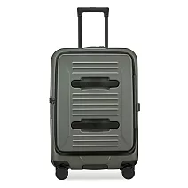 AZPAC Trucker 25吋 前開口 上掀式 煞車款 行李箱 對開 (多色可選) 松針綠