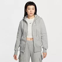 NIKE AS W NSW PHNX FLC STD FZ HDY 女 連帽外套 HJ0996063 L 灰色