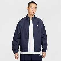NIKE AS M NK CLUB ROSCOE FZ JKT 男 休閒外套 HV1140451 L 藍色