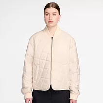 NIKE AS W NK NVLTY QUILTED JKT 女 舖棉外套 IF0343103 L 白色