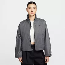 NIKE AS W NSW PG WVN JKT 女 休閒外套 IF5452010 M 灰色