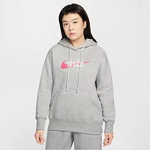 NIKE AS W NSW PHNX FLC OS LOGO HDY 女 連帽上衣 IM9644043 L 灰色