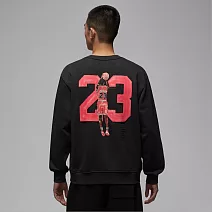 NIKE AS M J GFX FLC CREW 男 圓領套頭衫 IR0111045 3XL 黑色