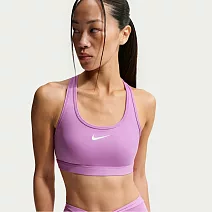 NIKE AS W NK SWSH MED SPT BRA 女 運動內衣 DX6822503 L 粉紫色