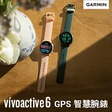 GARMIN vivoactive 6 GPS 智慧腕錶  野生綠