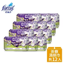 【驅塵氏】抗菌濕拖巾-茶樹潔淨配方(12張/包,12包/箱)~箱購