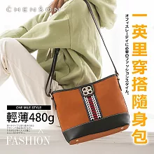 CHENSON 輕鬆出門5口袋斜背包(CG82689-B)