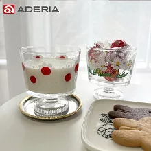 【ADERIA】日本製昭和系列復古花朵甜點杯