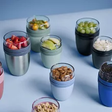 MEPAL / 雙層隨手杯500ml- 乾燥玫瑰