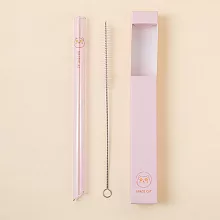 好玻GOODGLAS | 玻玻島-奶油色玻璃吸管/太空貓