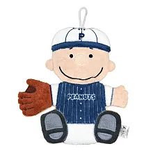 SNOOPY史努比 經典棒球造型擦手巾 查理布朗(棒球)