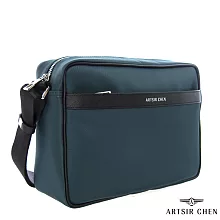 【ARTSIR CHEN】真皮HERMES-III郵差包(岩石藍)