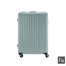 【FREQUENTER】28吋 輕量靜音前開拉鍊箱-薄荷綠色