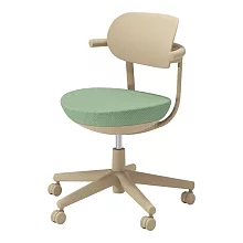 KOKUYO Pallo 日系質感人體工學辦公椅(標準腳/PVC椅背)- 卡其綠