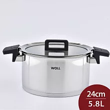 Woll Concept 不鏽鋼湯鍋  燉鍋 雙耳鍋 24cm 5.8L