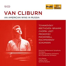 傳奇鋼琴家:范·克萊本-在俄羅斯大獲全勝的美國鋼琴家 / 范·克萊本(鋼琴) (10CD)