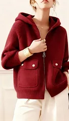 【MsMore】慵懶風加厚毛毛針織重磅外套