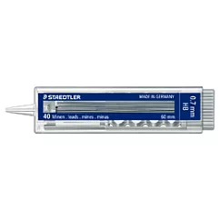 【STAEDTLER 施德樓】40入按鍵式自動筆芯0.7mm HB