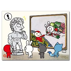 【輔大猴】創世紀明信片