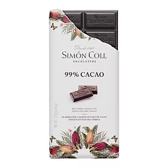 Simon Coll 99% 黑巧克力片 85g(到期日2025/2/28)