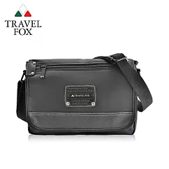 【TRAVEL FOX 旅狐 】都會質感側背包 (TB597─01) 黑色