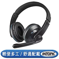 INTOPIC 廣鼎 頭戴式耳機麥克風(JAZZ─379)