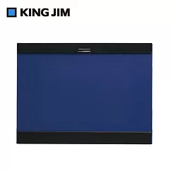 【KING JIM】magflap A3 磁吸式板夾─橫式─藍色