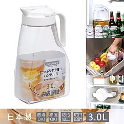 【Lustroware】日本岩崎按壓式耐熱冷水壺 3L